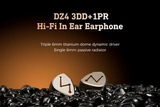 LETSHUOER DZ4 Triple Dynamic Drivers Single Passive Radiator EDC Hifi In-ear Monitor iem