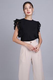 Lilypirates Aspen Top In Classic Black
