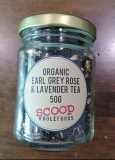 Organic Earl Grey Rose & Lavender Tea 50g