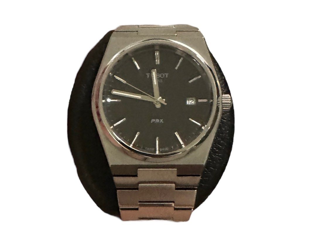 Tissot Watches - PRX and Chemin des Tourelles (Category: Men's Watches) located in Singapore. Submitted by kev001 (Listing ID 1279284652, Image 4). Description: PRX Quartz 40MM with extra black rubber strap - 400 Chemin des Tourelles Powermatic 80 with custom Delugs strap in PVD rose gold - 750 Buy both for 1000 Complete set with receipt No warranty.