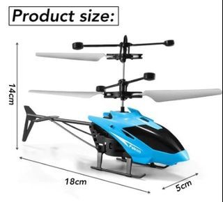 Toy helicopter airplane toy helicopter remote control helicopter model airplane model rc helicopter plane model (SG)