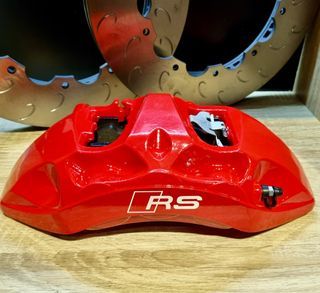 Refurbished Audi Rs3 Rs4 Rs6 Akebono 8N 6 Pot Brake Kit 380mm 400mm floating