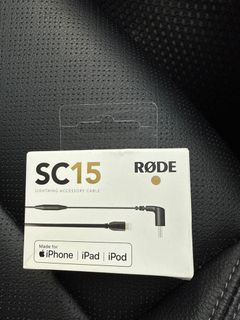 RODE SC15 lightning to USB-C