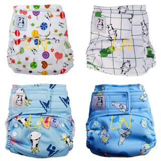 Moo Moo Kow Cloth Diapers *read description 
