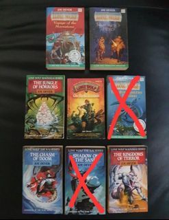 Vintage Book in the Lone Wolf game books series by Joe Dever