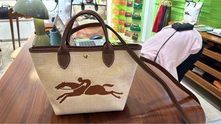 Longchamp Straw Bag
