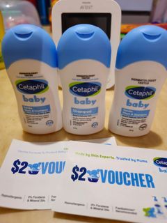 Cetaphil Baby Travel Sized Shampoo Body Soap (50ml)