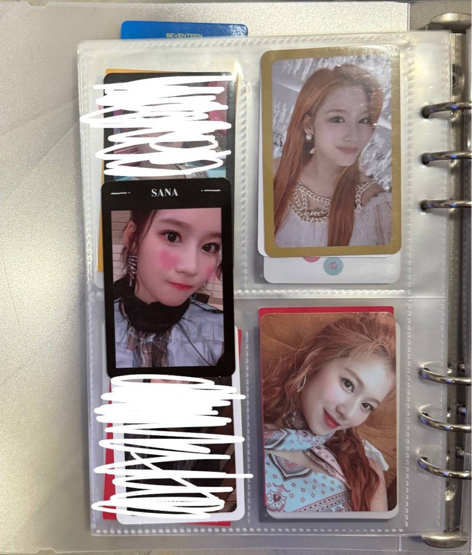 $2 twice sana photocard pc clearance wts (Category: K-Wave Merchandise) located in Singapore. Submitted by jiwoongfan (Listing ID 1341148447, Image 1). Description: $2 each tracked mailing +$2.50 payment by paylah/ paynow in good condition but not for fussy buyers .