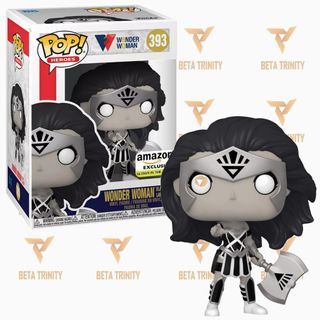 BNIB Funko Pop! Heroes: Wonder Woman 80th Anniversary - Glow in The Dark Black Lantern Wonder Woman 393