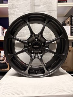 RAYS FORGED 18" VolkRacing NE24 Matte Gun Black Sports Rim Set