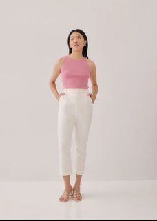 Tailored Peg Leg Chino Pants