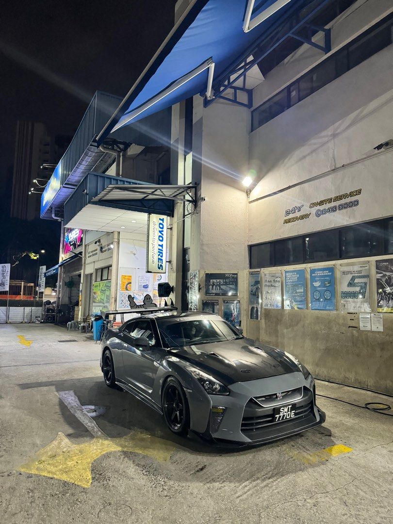 Nissan GTR - Auto (Category: Used Cars) located in Singapore. Submitted by lionnexus (Listing ID 1339913479, Image 3). Description: Stock turbo engine gearbox Upgraded bodykit and new colour Serviced every 5k Changed air intake and bov Kept as stock as possible.