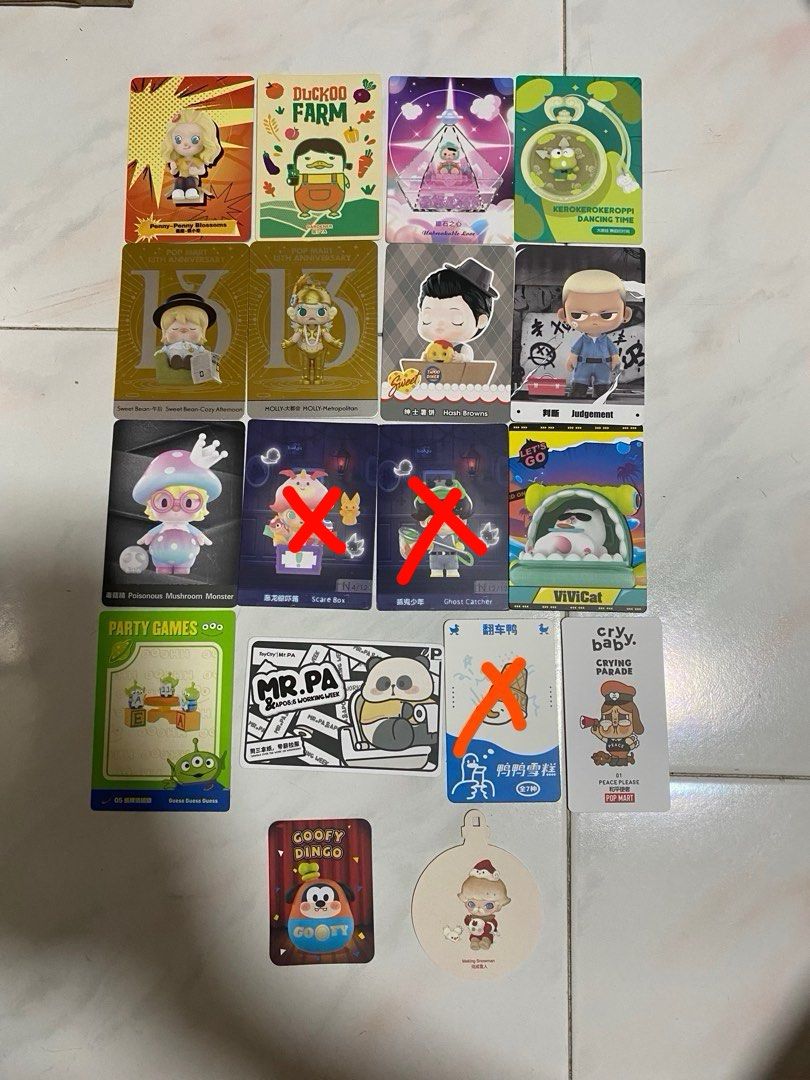 WTS/WTT BNIF Assorted Popmart & Others BB - Hacipupu/Dimoo/Hirono/Sweetbean Etc (Category: Designer & Blind Box Toys) located in Singapore. Submitted by popmartistrash (Listing ID 1285538173, Image 5). Description: All BNIF A - 1st to 3rd Pic B - 4th Pic ($8 each) C - 5th Pic onwards ($6 each) A must pair with B or C A+B - $20 A+C - $18 2B - $12 2C - $10 Open to trades too especially Hacipupu, Dimoo and Pucky. Please pm to check. Meet up at my co