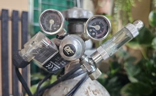 Empty 5l CO2 cylinder