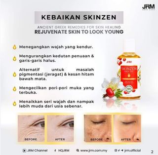 SKINZEN FACE OIL BY JRM BONDA ROZITA