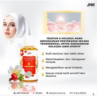 JRM Skinzen Face Oil-Ready Stock