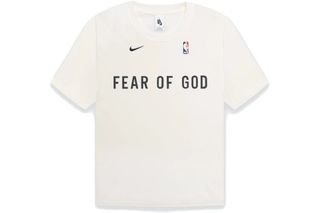 Nike Fear of God T Shirt in Oatmeal