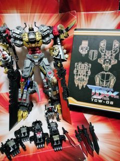 Dinobots Power of prime Volcanicus and add on kit
