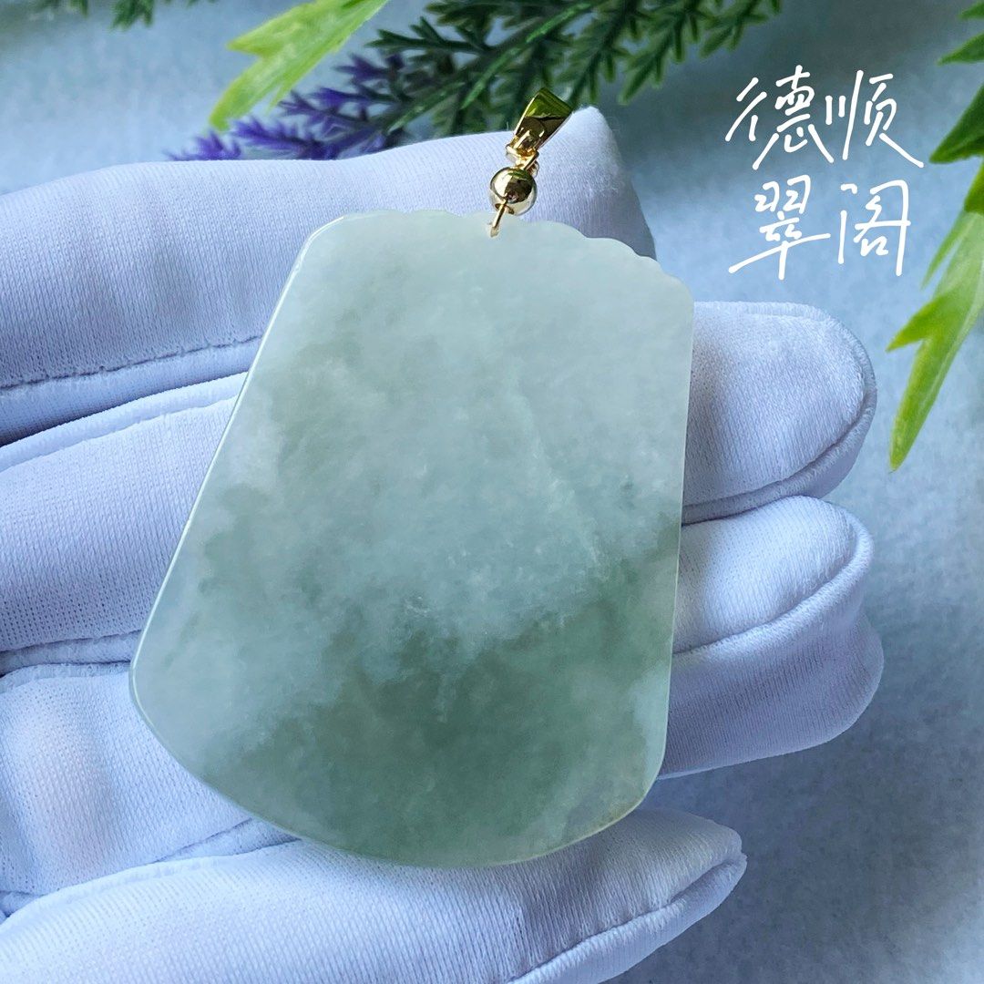🟢 [🐉🧧DRAGON YEAR SPECIAL🧧🐉 #8] Waxy Ice White Dragon Pendant 糯冰白龙吊坠牌(DSR0308) (Category: Body Jewelry) located in Singapore. Submitted by deshun_jade_pavilion (Listing ID 1291901888, Image 5). Description: SPECIAL WEAR SERIES (💰VALUE FOR MONEY💰) 🟢 [🐉🧧DRAGON YEAR SPECIAL🧧🐉 #8] Waxy Ice White Dragon Pendant 糯冰白龙吊坠牌(DSR0308) Dimension: 48.5 x 38.6 x 5.8 mm / Weight: 20.30 g Natural stone grain for this piece 天然生长石纹介意勿拍 • • • Burma Natura