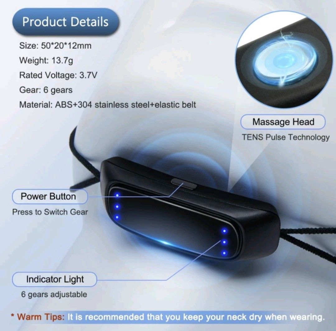Smart Anti Snoring Device EMS Pulse Stop Snore Improve Sleeping Wrist Chin Strap Aid Effective Solution Snore Portable Noise Reduction Stimulator (Category: Wearables & Smart Watches) located in Singapore. Submitted by designtots (Listing ID 1298265142, Image 6). Description: Smart Anti Snoring Device EMS Pulse Stop Snore Improve Sleeping Wrist Chin Strap Aid Effective Solution Snore Portable Noise Reduction Stimulator Describe: Black colour Mate