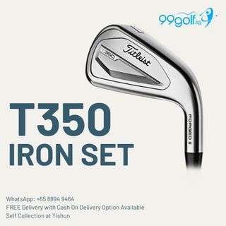 T350 T 350 TITLEIST 2024 LASTEST GOLF IRON SET | NOT T100 T 100 T200 OR T400 !! IT'S THE LATEST T350 IRON SET BY TITLEIST ! VERY FORIGIVING IRON SET