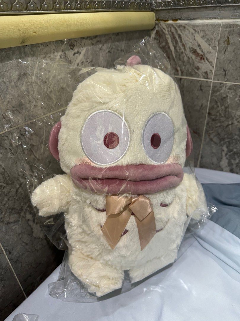 Sanrio limited edition gold hangyodon soft toy (Category: Plushies & Soft Toys) located in Singapore. Submitted by zackerina (Listing ID 1299401418, Image 1). Description: brand new a rare colour for your special loved one.