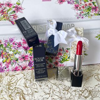 Dior Rouge Dior #999 Satin mini Lipstick 1.5g