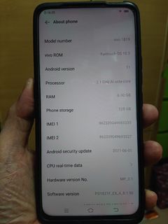 Vivo v15 (fixed price, dealing at 460405) Red 128 GB