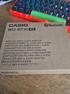 WU-BT10 wireless MIDI and Audio Adapter for (Casiotone CT-S1,CT-S400,CT-S500 )
