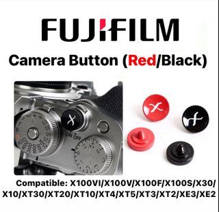 Fujifilm Camera Button X100VI/X100V/X100F/X100S/X30/X10/XT30/XT20/XT10/XT4/XT5/XT3/XT2/XE3/XE2 