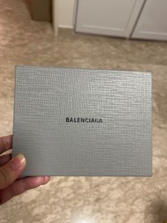 Balenciaga WOMEN'S LE CAGOLE COIN PURSE IN BLACK