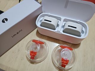 Imani i2 Plus Breast Pump (One Pair) + Dual Charging Dock + all accessories