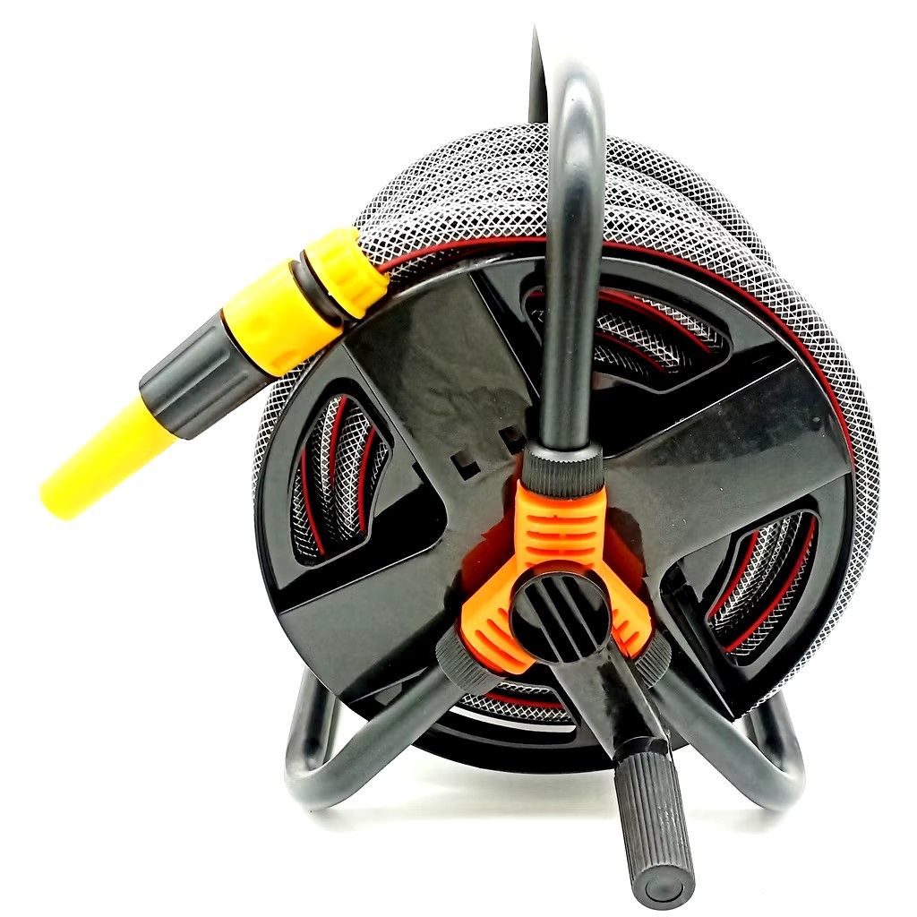 Garden Hose Reel Set Outdoor Handle/wall-mounted High Pressure Car Wash Irrigation Tool Spray Head 20M (Category: Hose and Watering Devices) located in Singapore. Submitted by sg-hardware (Listing ID 1308451545, Image 3). Description: 20 Meter Garden Hose Reel,Garden Washer Hose,Hose Pipe,Car Wash Hose Easy Installation For Gardening, Car and Household Cleaning Purpose Lightweight And Durable Easy To Manage And Convenient to Use Hose Length: 20 M