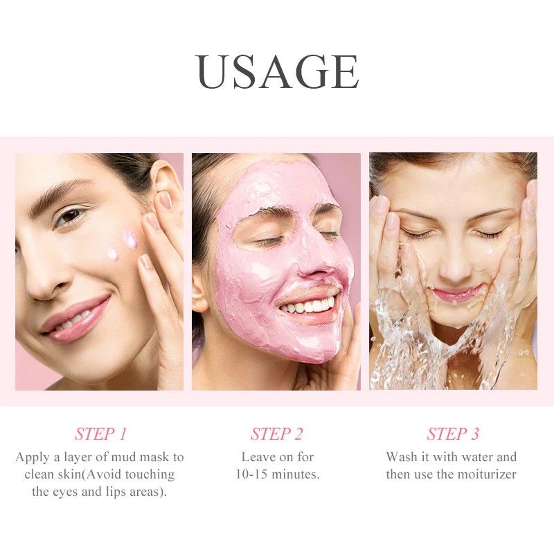 (1 for $1) (6 for $4) LAIKOU Sakura Clay Mud Mask Face Facial Whitening Deep Cleansing Shrink Pores Reduce Acne Blackhead 5g (Category: Face Care) located in Singapore. Submitted by black.kat (Listing ID 1308423930, Image 2). Description: 🌸[Description]: 1.LAIKOU Sakura Clay Mask is both a deep-cleansing makeup remover and pore cleanser in one! 2.It not only cleanses, refines and tightens pores but it also helps control excessive sebum which usu