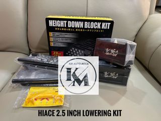 Hiace & NV350 GenB Lowering Kit / Hiace Lowering Kit / NV350 Lowering kit/Hiace Accessories /NV350 Accessories 