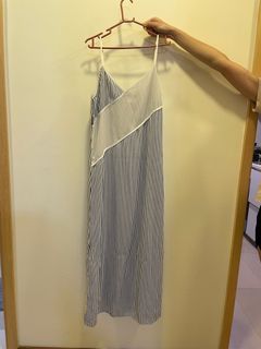 Yatch 21 striped maxi dress