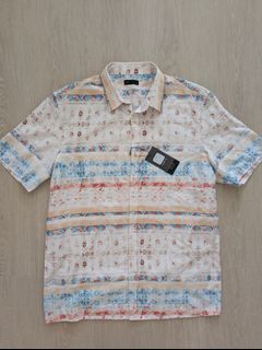SEED printed shirt men's size L