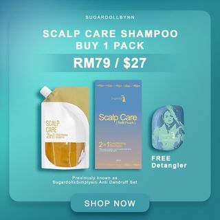 Sugardoll Scalp Care Shampoo Refill