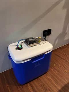 Modified big Cooler box with temperature controller, rarely used - available for rental