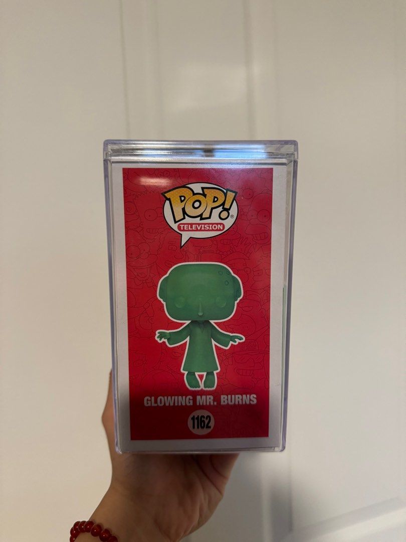 The Simpsons Funko Pop Chase Television (Category: Toy Figures) located in Singapore. Submitted by thecatwithaname (Listing ID 1315811385, Image 4). Description: Item has been in hard stack case since day one. It has never come out from the box. Price inclusive of hard stack case. • The Simpsons • Glow in the dark • PX preview exclusive • Television • Chase • #1162.