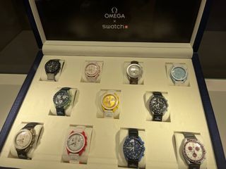 Omega x swatch moonwatches