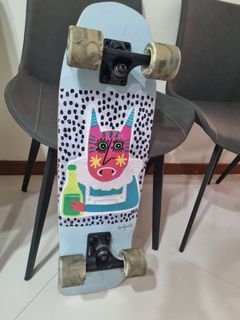 Landyachtz Dinghy - Shape 9 - Chartreuse (cruiser)