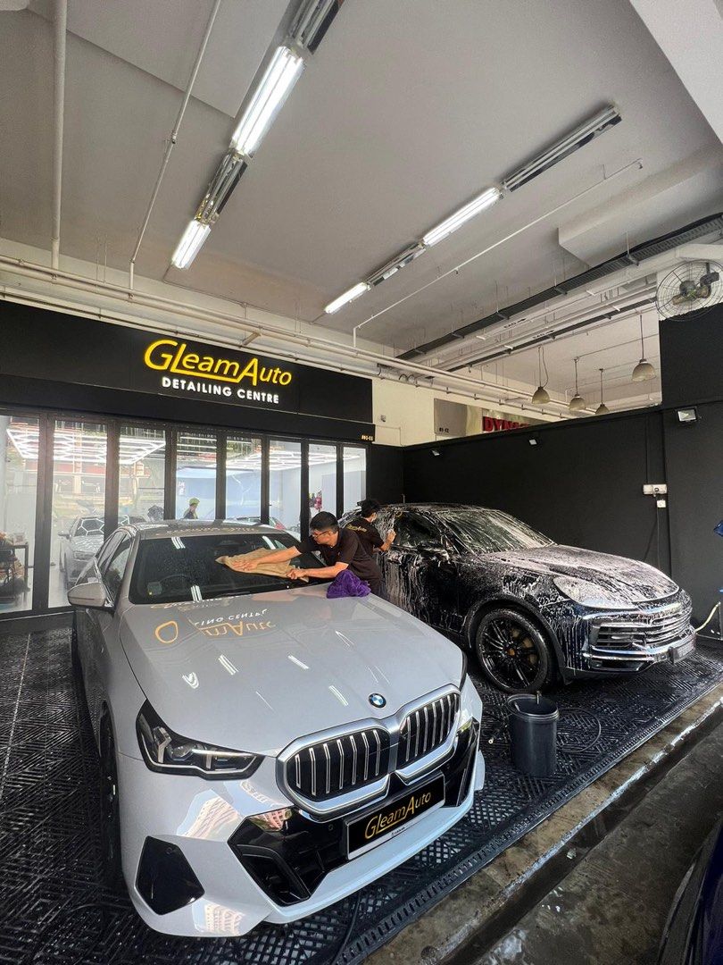 🔥 Premium Car Spa @ Serangoon First Centre| Exterior Foam Wash | Chemical Rims Cleaning and Scrub | Tyre Shine | Interior Vacuum, Wipe, Disinfectant | Claybar | System X Renew Nano Ceramic Protection Spray 🇺🇸 [ Walk-ins Accepted ] (Category: Detailing & Protection) located in Singapore. Submitted by gleamauto.detailingcentre (Listing ID 1308415847, Image 4). Description: Professional car premium spa wash at $65.00 / $70.00 only! Car detail was