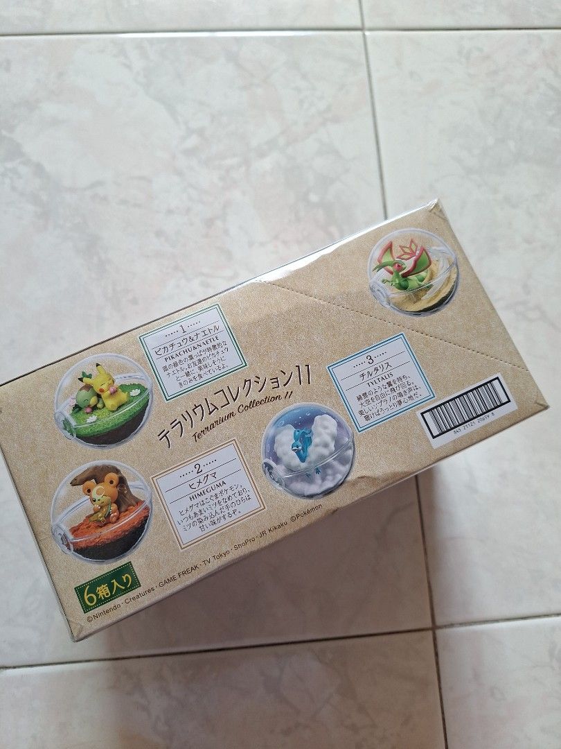 Pokemon Terrariums Set (Category: Other Merchandise) located in Singapore. Submitted by bookish.finds (Listing ID 1320271395, Image 3). Description: - Brand new & authentic from Japan, sealed and not opened before. - Available for meet-ups at East side. - Do PM if you have any questions or you're keen in this! #nintendo #pokemon #pikachu #turtwig #flygon #shaymin #spheal #altaria #teddiursa.