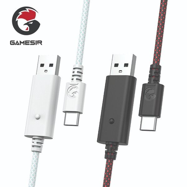 GameSir AC10 Nylon Braided Cable 3meter (10ft) USB to Type C (Category: Cables & Chargers) located in Singapore. Submitted by earthnmarver (Listing ID 1320462328, Image 1). Description: GameSir AC10 Nylon Braided Cable 3meter (10ft) USB to Type C FEATURES: 1. Compatible with GameSir G7, GameSir G7 SE, GameSir G7 Pro, GameSir T4k, GameSir K1. 2. USB-A to USB-C connector. 3. Plug and play. 4. Sleek and attractive nylon braided exterior. 5. Extra-lo