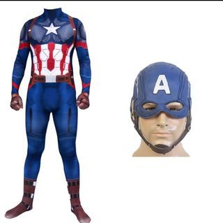 Captain America Costume with Mask