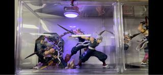Display Case and Remote Control LED for Metal Build Gundam and Transformers