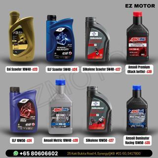 Scooter / Motorcycle Engine Oil (Fully Synthetic)