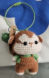 Crochet keychain