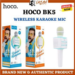 Hoco Microphone “BK5 Cantando” wireless karaoke mic | Brand New With Warranty | Door Delivery Available!!!